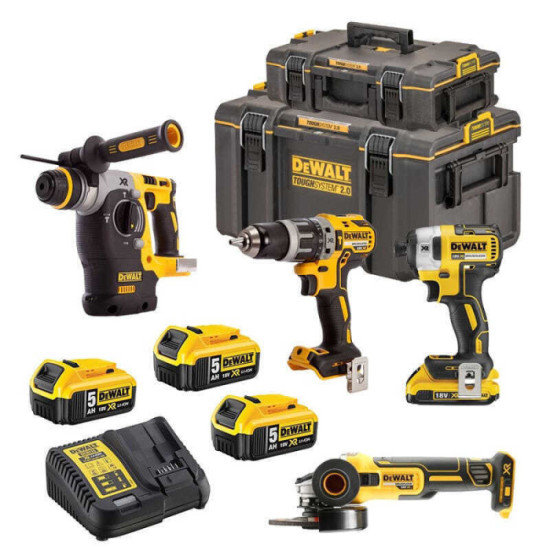 Pack 4 outils sans fil Dewalt DCK422P3 qw