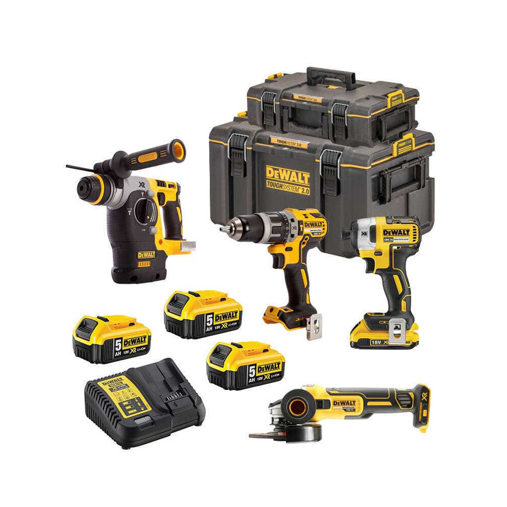 Pack 4 outils sans fil Dewalt DCK422P3 qw