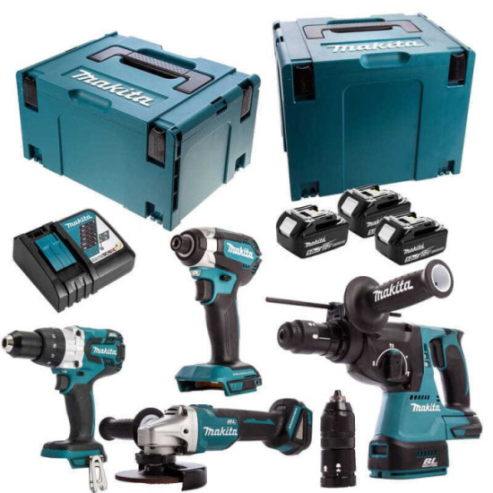 Combopack 4 machines Makita DLX4090TJ1