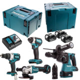 Combopack 4 machines Makita DLX4090TJ1