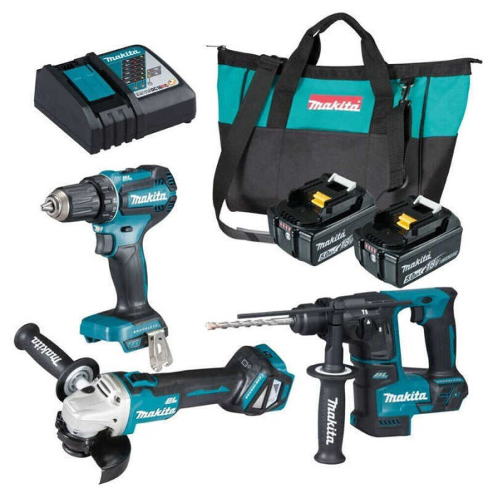 Pack 3 outils sans fil Makita DLX3179TX1