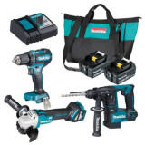 Pack 3 outils sans fil Makita DLX3179TX1