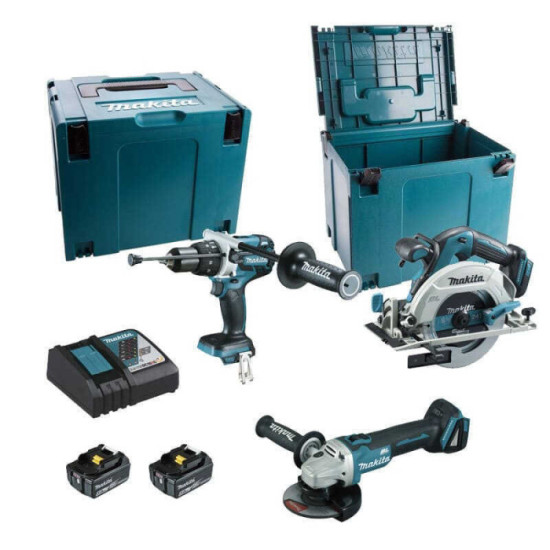 Pack 3 outils Makita DLX3095PTJ