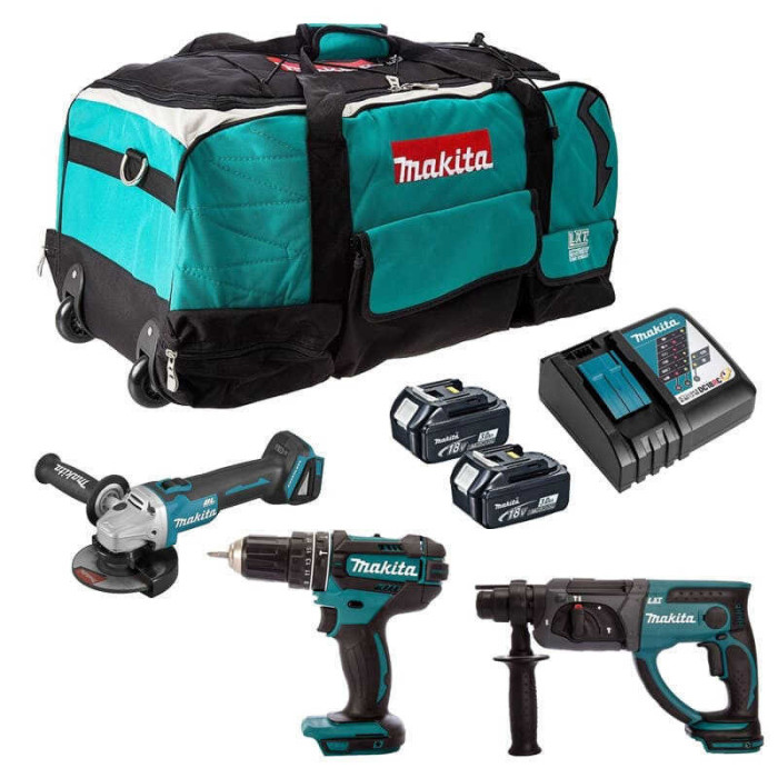 Pack 3 machines Makita DLXCBO038 au prix HT