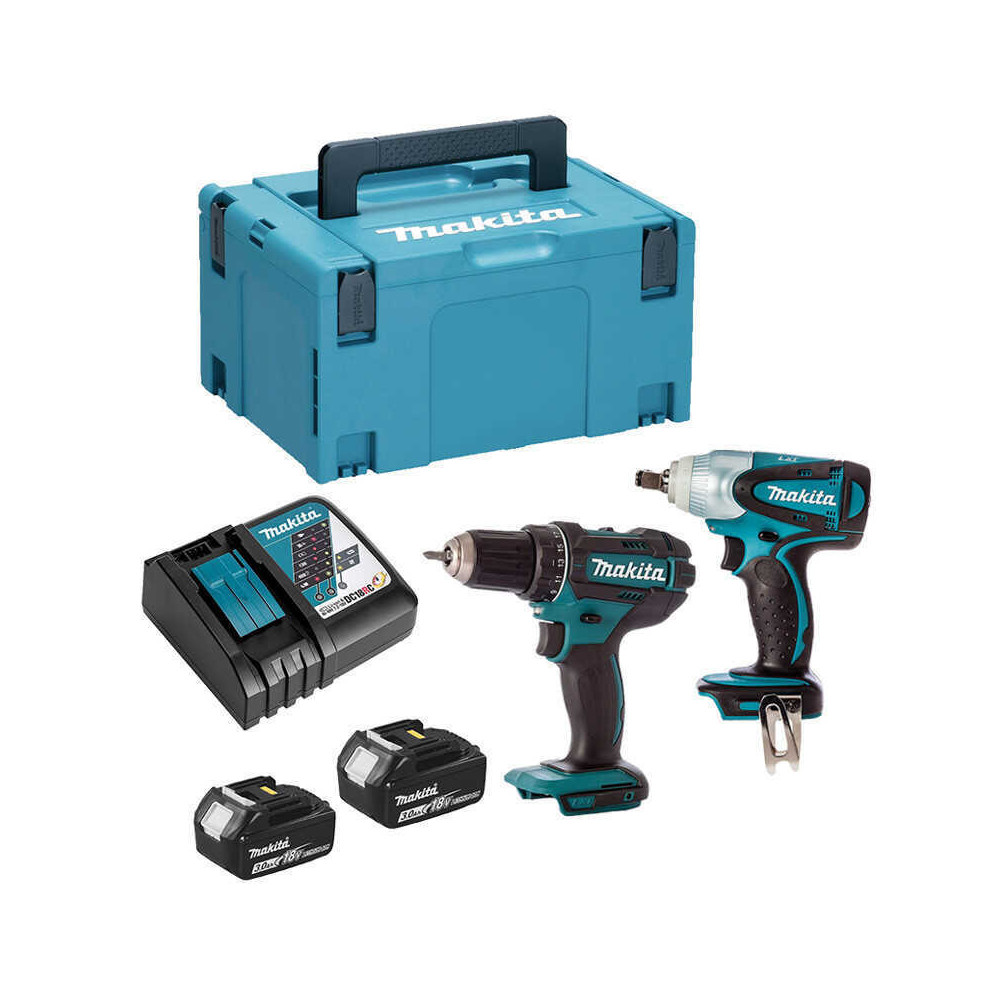 Pack Makita DLX2133J 18V LXT 2x3,0 Ah au prix HT