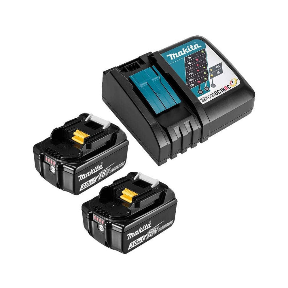 Pack Makita DLX2133J 18V LXT 2x3,0 Ah au prix HT