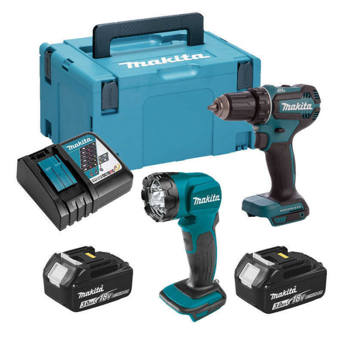 Combopack 2 outils Makita DLX2349J