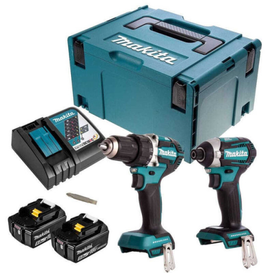 Combopack perceuse visseuse a chocs Makita DLXCBO001