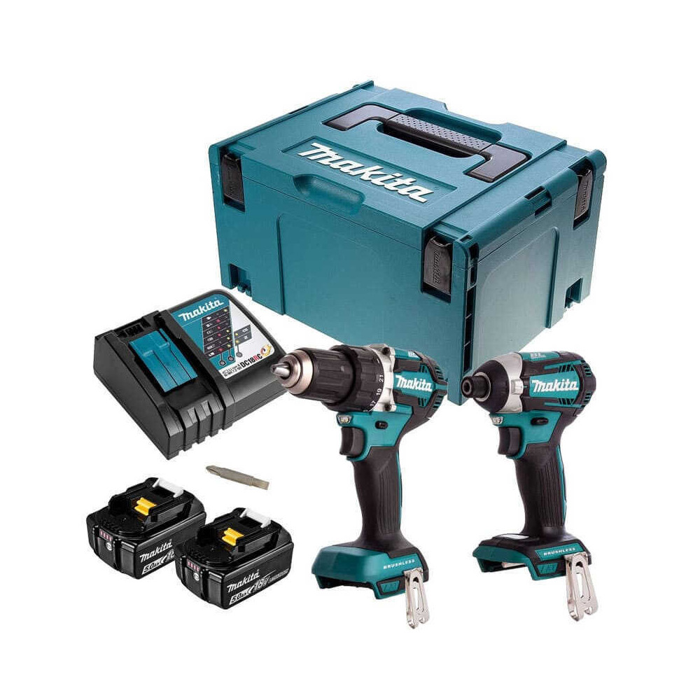 Combopack perceuse visseuse a chocs Makita DLXCBO001