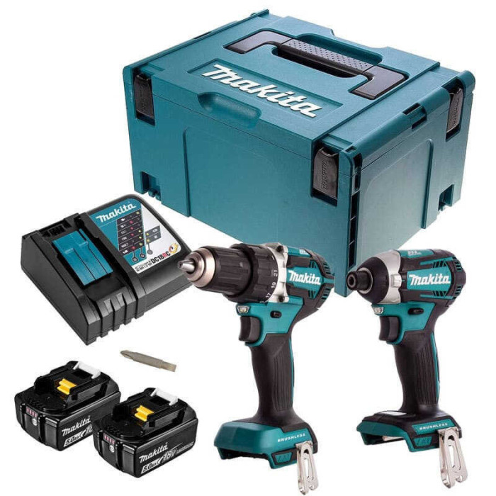 Combopack perceuse visseuse a chocs Makita DLXCBO001