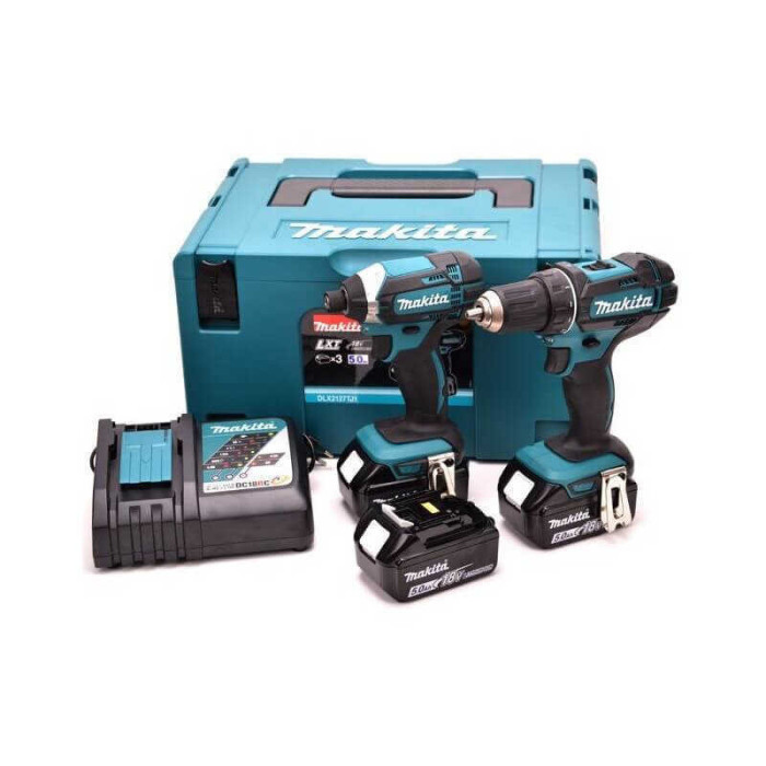 Combopack perceuse visseuse chocs Makita DLX2127TJ1