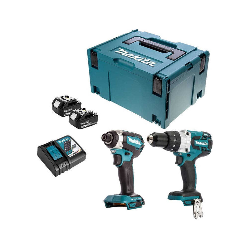 Pack Makita DLX2174TJ 18V LXT 2x5,0 Ah au prix HT