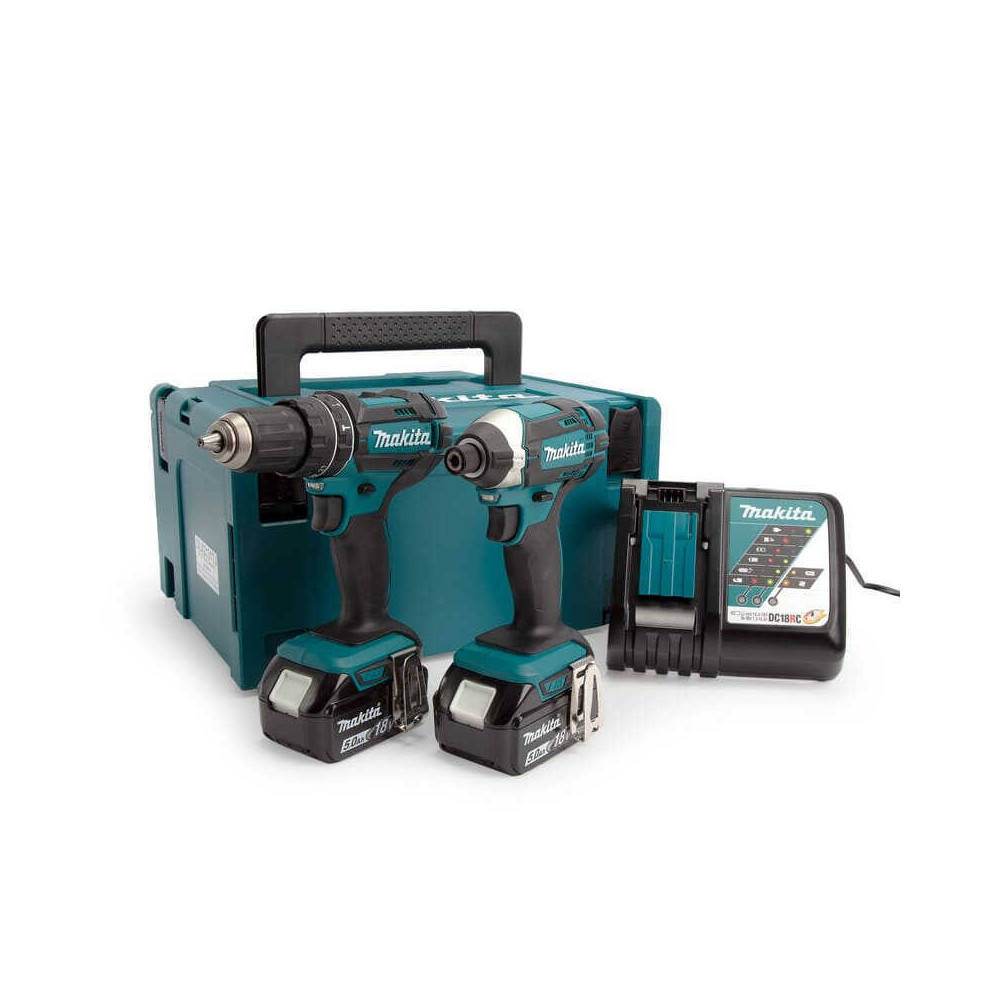 Pack Makita DLX2131TJ 18V LXT 2x5,0 Ah au prix HT