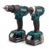 Pack Makita DLX2131TJ 18V LXT 2x5,0 Ah au prix HT
