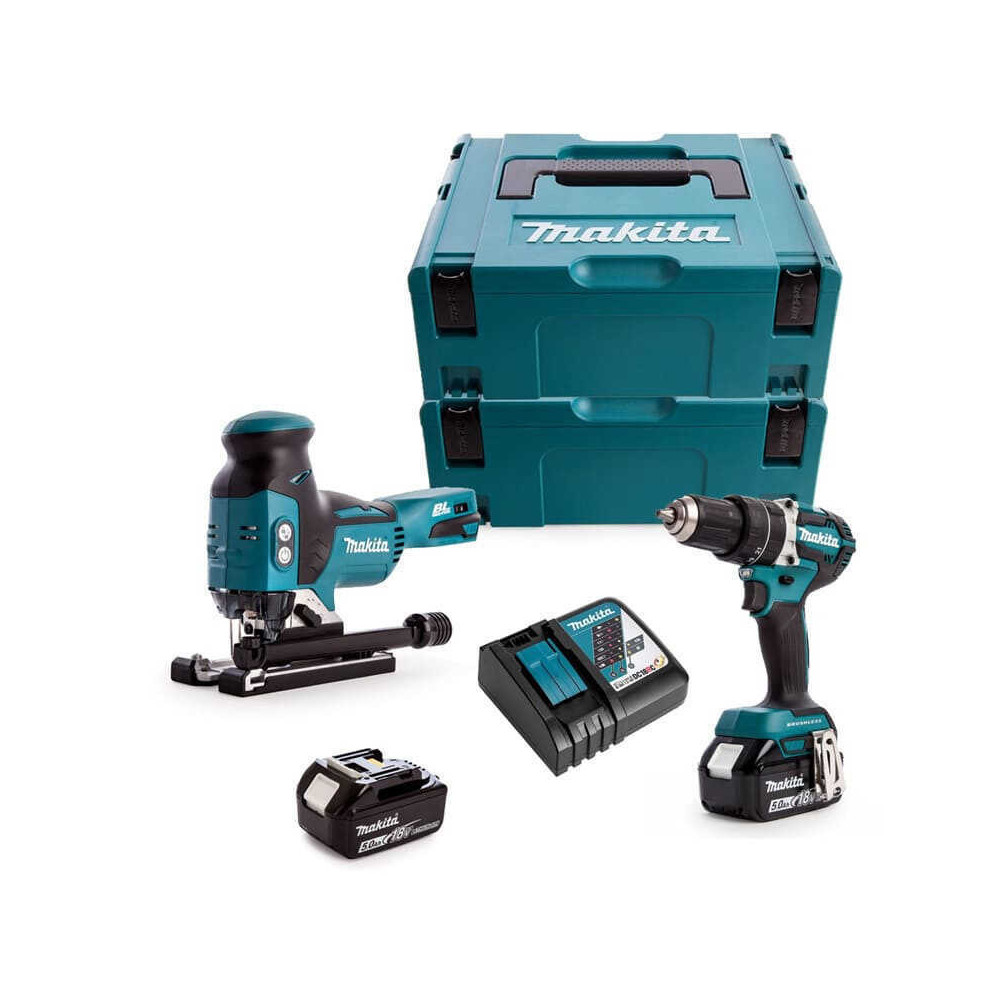 Pack Makita DLX2355TJ 18V LXT 2x5,0 Ah au prix HT