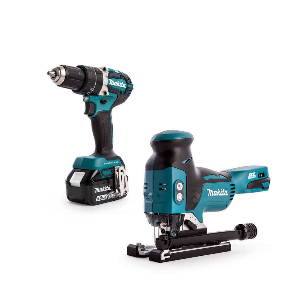 Pack Makita DLX2355TJ 18V LXT 2x5,0 Ah au prix HT