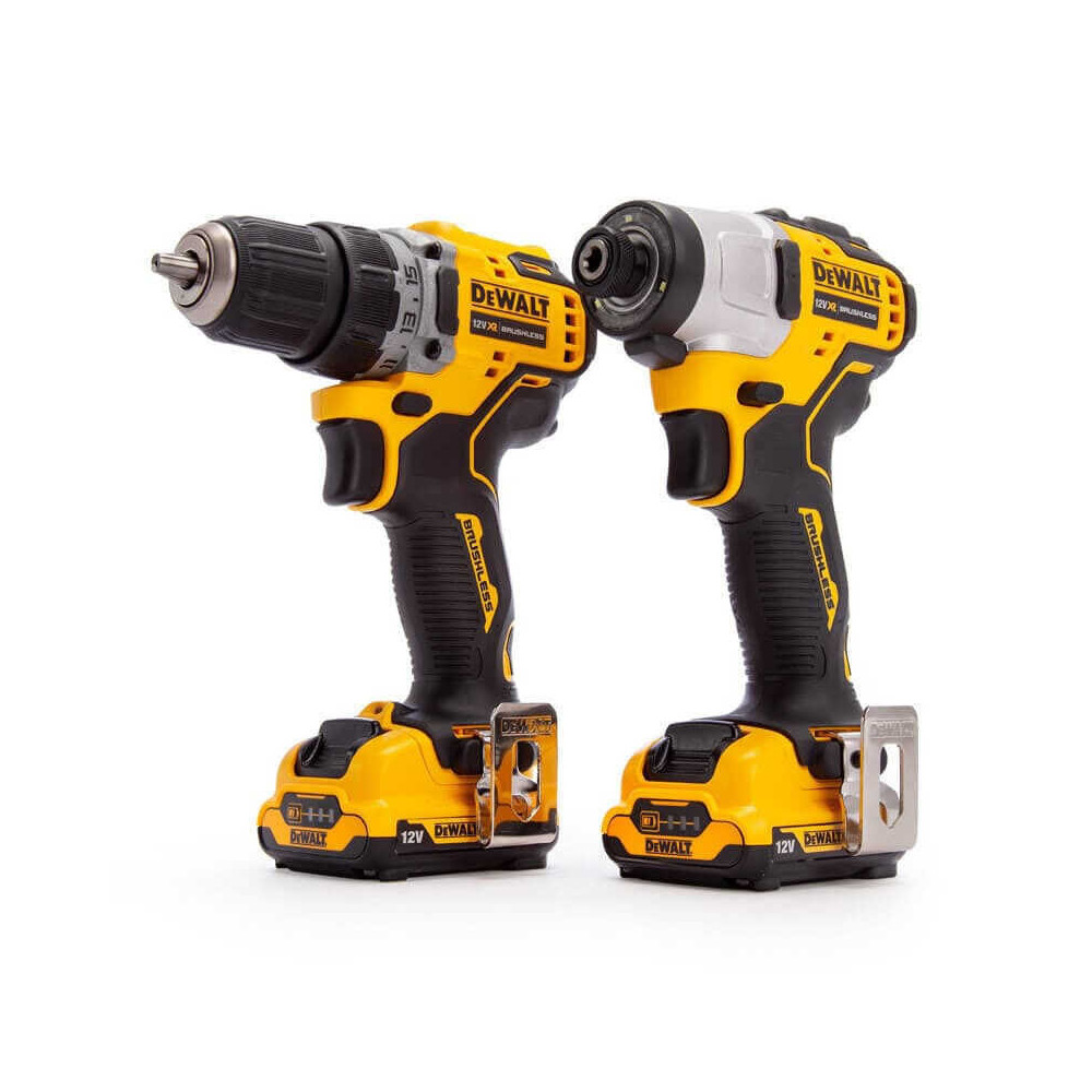 Pack 2 outils 12V xr DCD701 DCF801 Dewalt DCK2110L2T