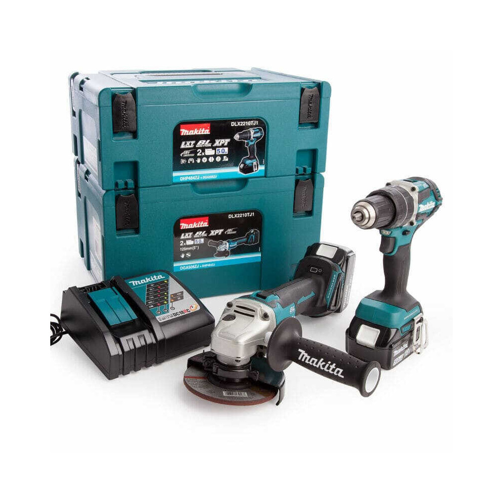 Pack Makita DLX2210TJ1 18V LXT 2x5,0 Ah au prix HT