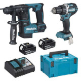 Pack Makita DLX2271TJ 18V LXT 2x5,0 Ah au prix HT