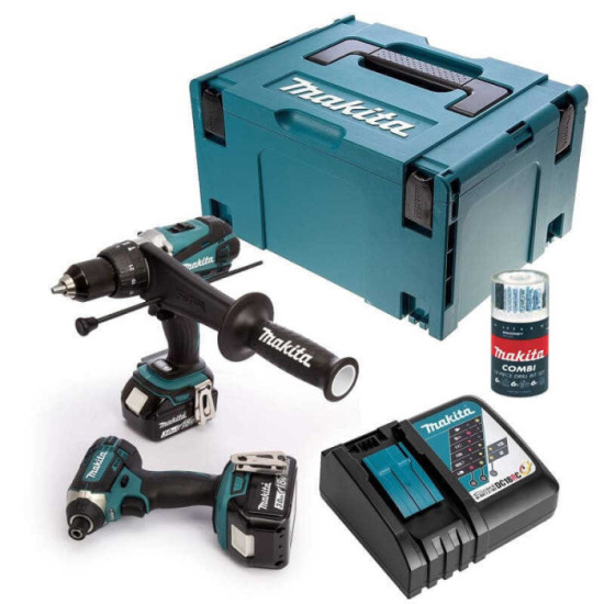 Combopack perceuse visseuse a chocs Makita DLX2145FJ