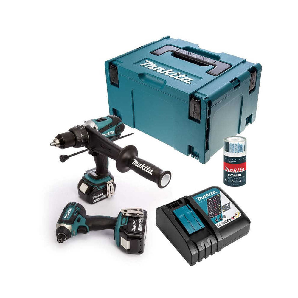 Combopack perceuse visseuse a chocs Makita DLX2145FJ