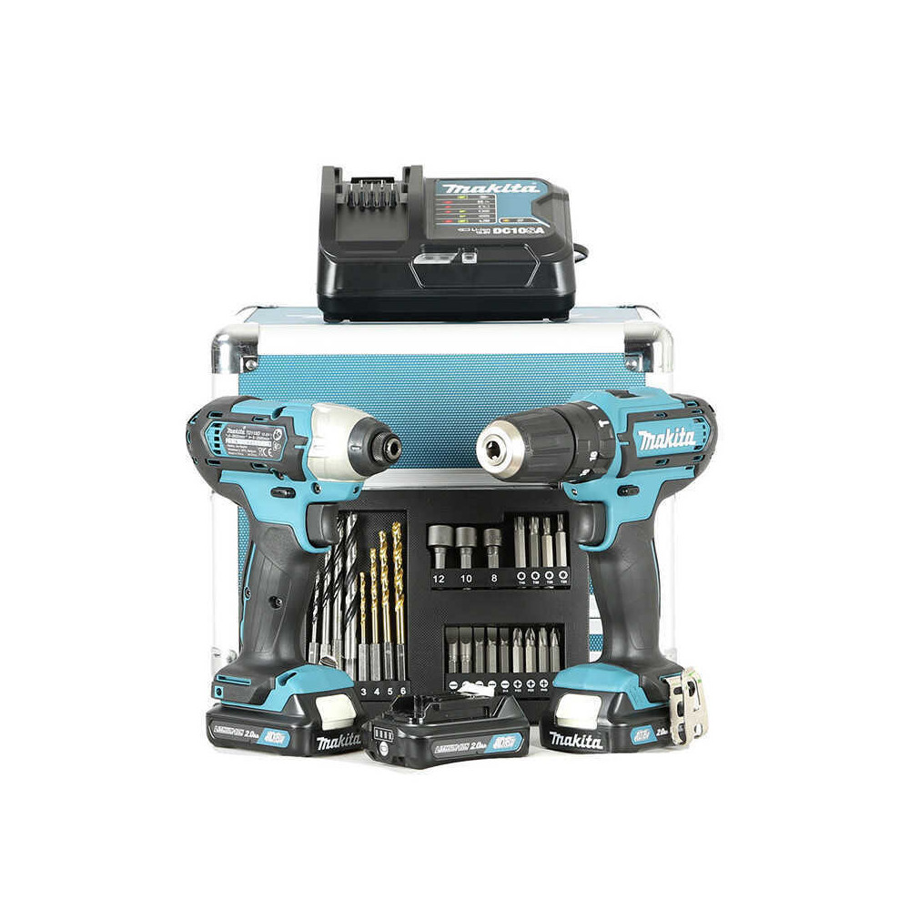 Combopack perceuse visseuse Makita CLX202SAX2