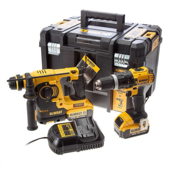 Pack perceuse perforateur Dewalt DCK206M2T