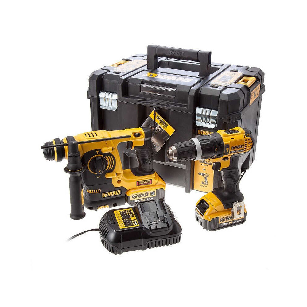 Pack perceuse perforateur Dewalt DCK206M2T