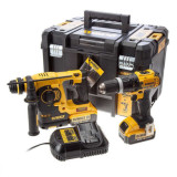 Pack perceuse perforateur Dewalt DCK206M2T