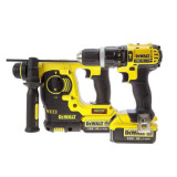 Pack perceuse perforateur Dewalt DCK206M2T