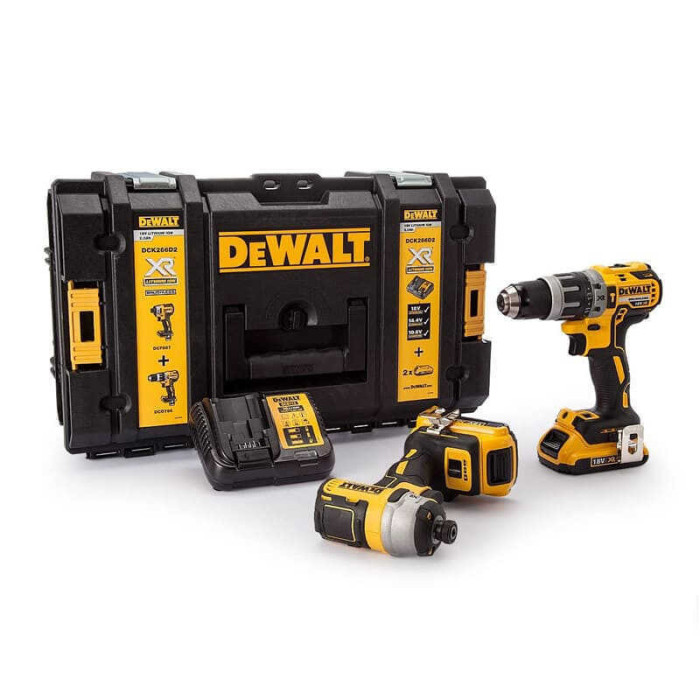 Pack machine perceuse visseuse Dewalt DCK266D2