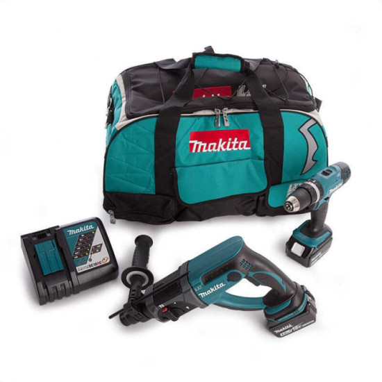 Combopack perceuse perforateur Makita DLX2025M