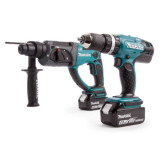 Combopack perceuse perforateur Makita DLX2025M