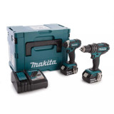 Combopack perceuse visseuse percussion visseuse chocs Makita DLX2132JM
