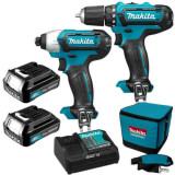 Combopack perceuse visseuse chocs Makita CLX201SA