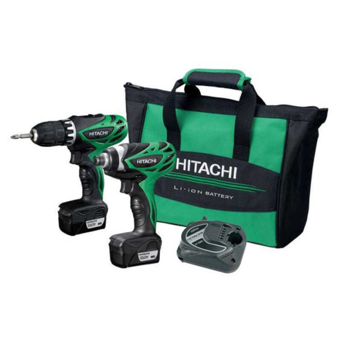 Combopack perceuse visseuse chocs Hitachi KC10DFL la