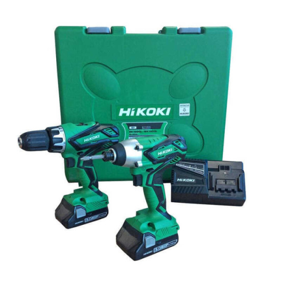 Combopack perceuse visseuse Hikoki KC18DGL jgz