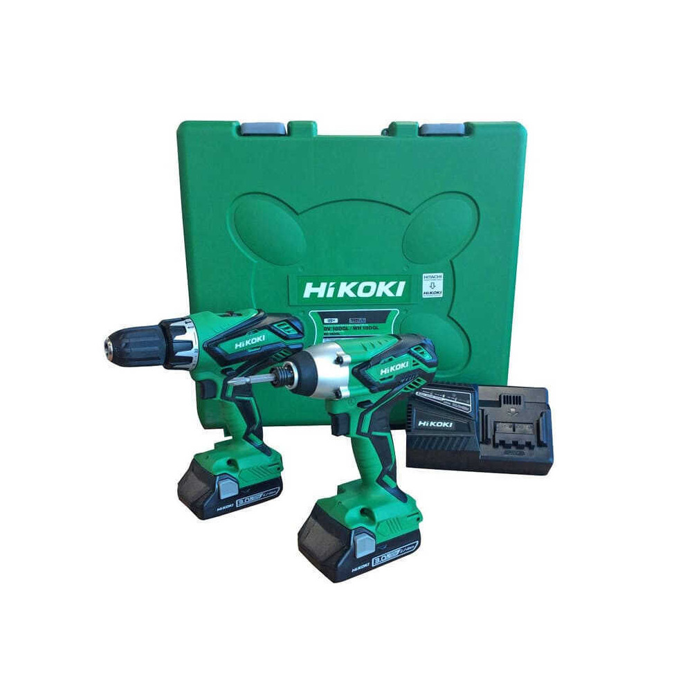Combopack perceuse visseuse Hikoki KC18DGL jgz