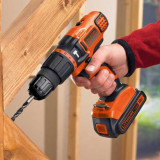 Pack perceuse visseuse percussion visseuse chocs Black Decker BDCHIM18B