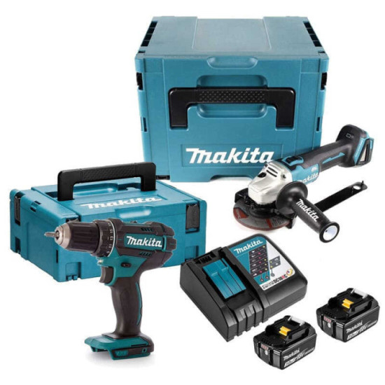 Combopack DDF482 DGA504 18V Makita DLXSHOW01