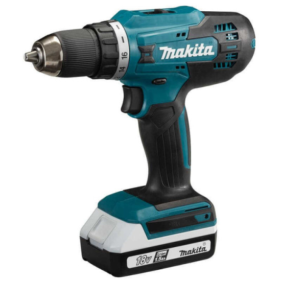 Perceuse et taille haie Makita DF488DWE UH522D