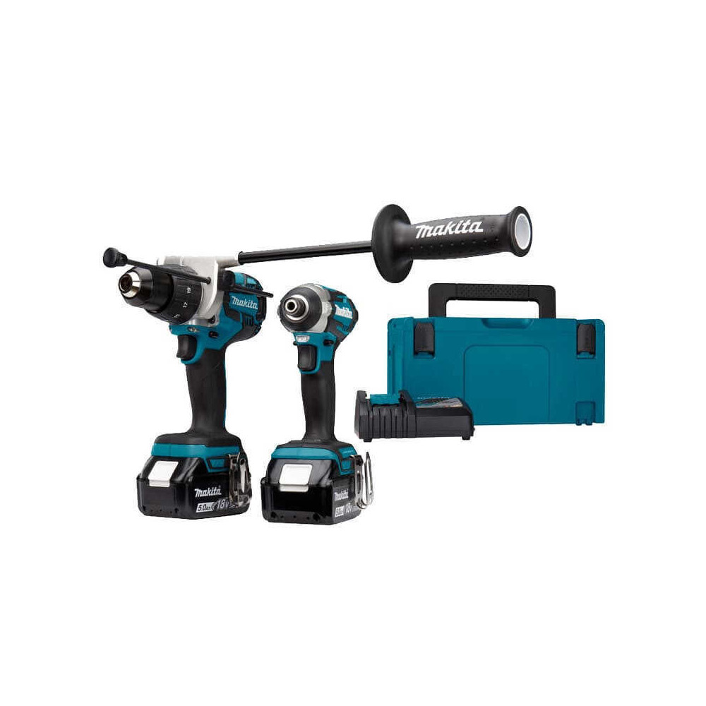 Pack perceuse DHP481 visseuse DTD154 Makita DLX2176TJ
