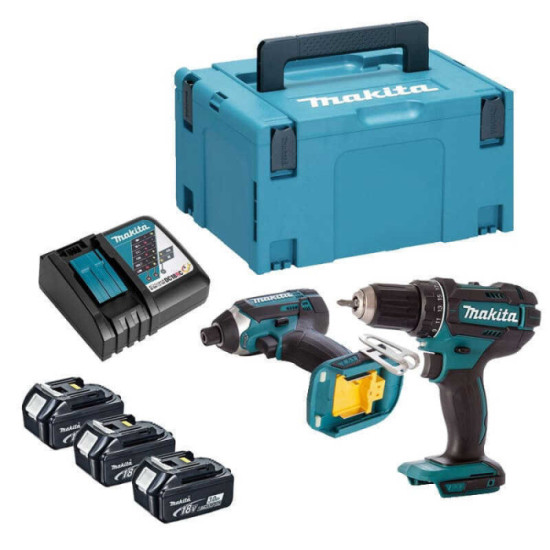 Combopack 2 machines DDF482 DTD152 Makita DLX2127J1