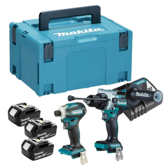 Pack Makita 18V DHP486 DTD172 DLXCBOB172 486