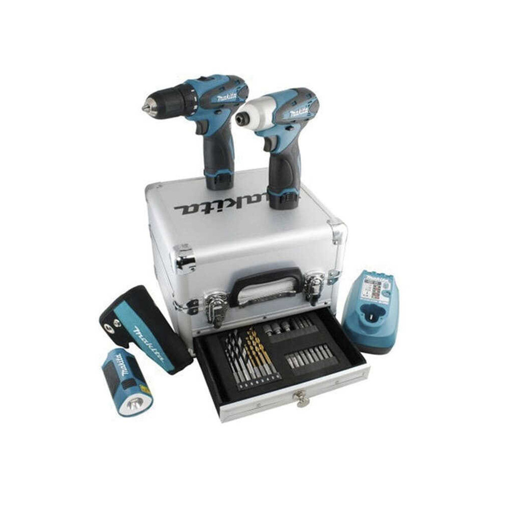 Perceuse visseuse 108V li ion 2X13 ah en makpac Makita LCT303X