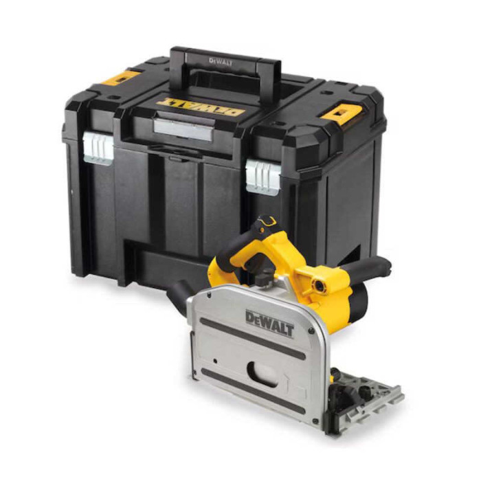 Scie plongeante filaire 1300W sur rail DeWalt DWS520KTR-QS | ProForPro