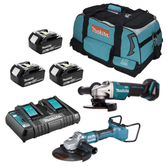 Pack 2 outils 18V DGA900 DGA508 Makita DLX2269PT1