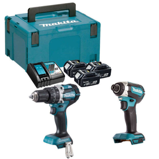 Combopack 2 outils 18V DTD153 DHP484 Makita DLX2180TJ1