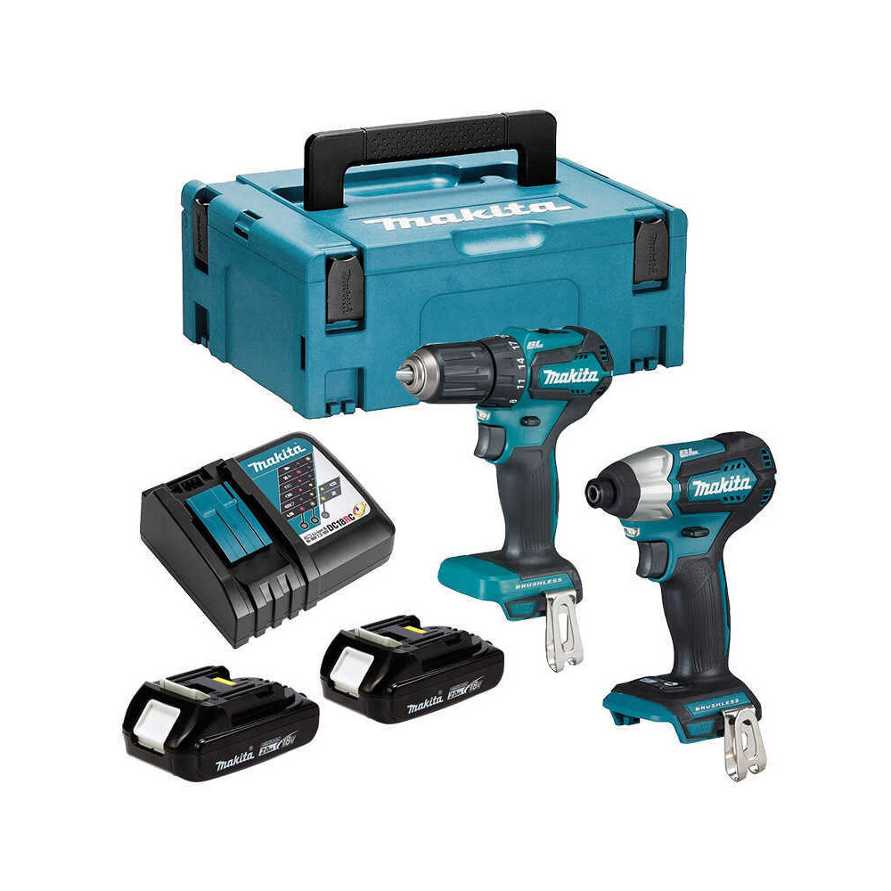Combopack 2 outils sans fil 18V DTD155 DDF483 Makita DLX2220AJ