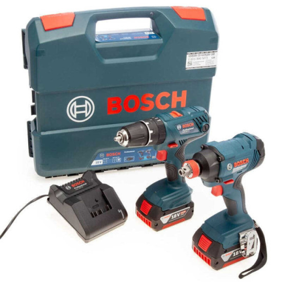 Pack 2 outils 18V gsb 18V 21 gdx 18V 180 Bosch 0615990M73